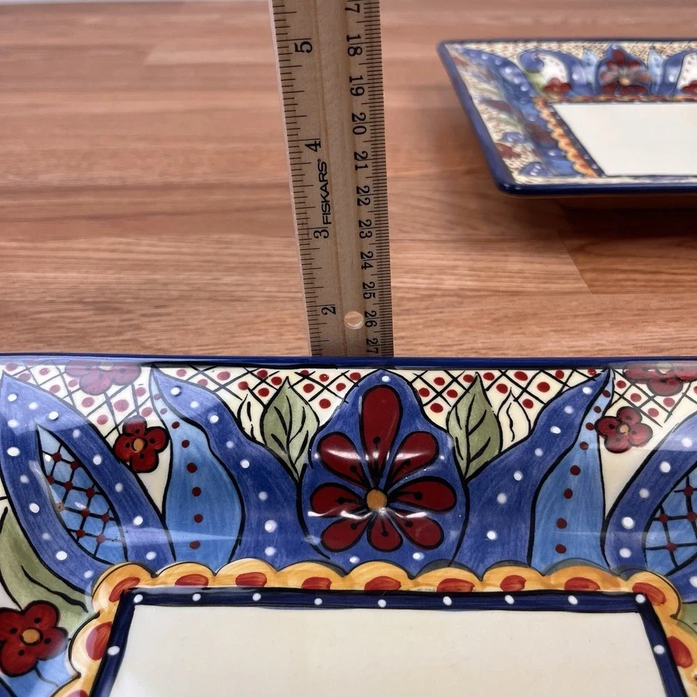 Lot of 2 Espana Lifestyle Tabletops Unlimited 10.5